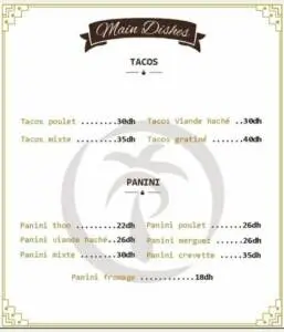 Menu The Palm Coffee Safi June 2023 454216