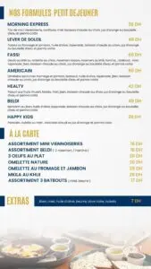 Menu The View 360 Casablanca December 2024 421322-551200
