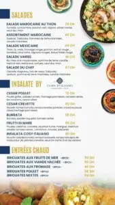 Menu The View 360 Casablanca December 2024 431322-146100