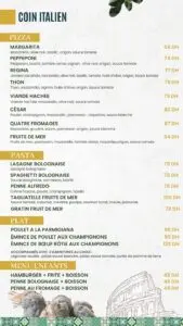 Menu The View 360 Mohammedia Mohammedia December 2024 172410-972100
