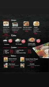 tori sushi menu agadir restaurant 11