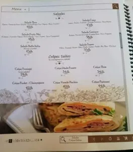 Menus · 1