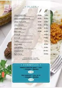 menu turkish chef restaurant turc marrakech 3