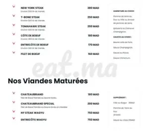 turkish steakhouse menu restaurant marrakech 2022 6