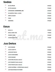 turkish steakhouse menu restaurant marrakech 2022 3