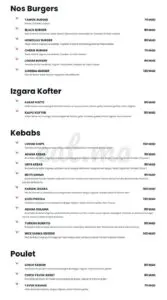 turkish steakhouse menu restaurant marrakech 2022 5