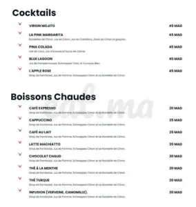 turkish steakhouse menu restaurant marrakech 2022 2