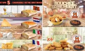 Les menus · 2