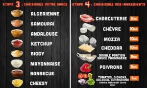 Les menus · 3