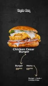 Menu Uncle bun Maroc Kenitra June 2023 281621