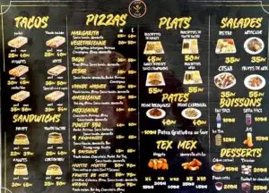 Menus · 2