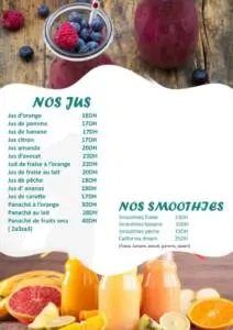 Menu Veranda Meknes June 2023 364222
