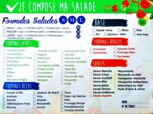 Les menus · 3