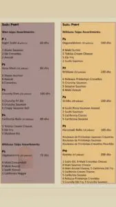 menu villa my pearl a rabat agdal 4