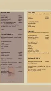 menu villa my pearl a rabat agdal 5