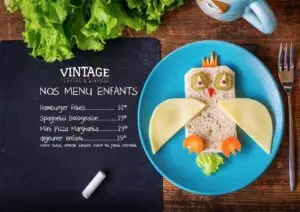 menu vintage tanger