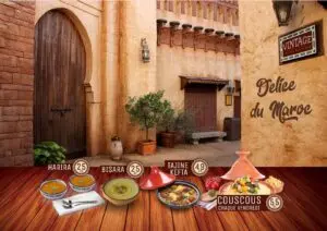 menu vintage tanger