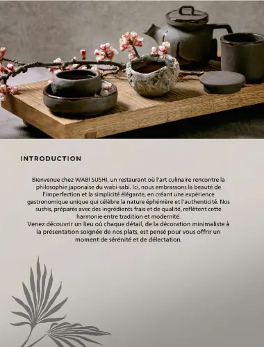 Menu de Wabi Sushi à Casablanca — page 2