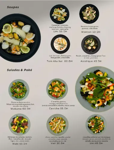 Menu de Wabi Sushi à Casablanca — page 3