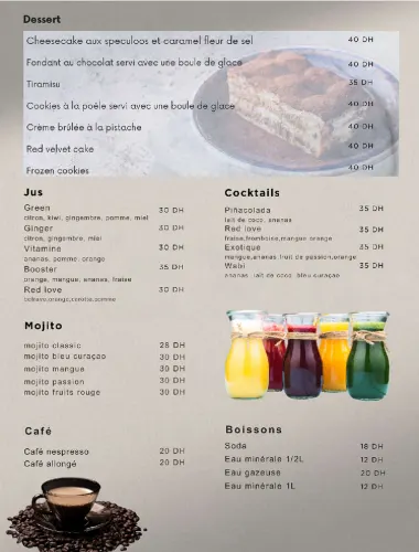Menu de Wabi Sushi à Casablanca — page 13