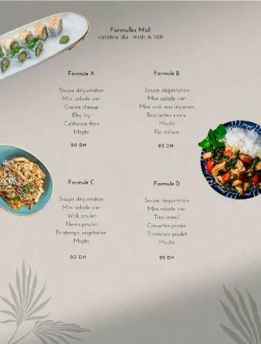 Menu de Wabi Sushi à Casablanca — page 14