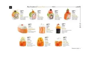 WAKAME sushi MENU restaurant asiatique 29