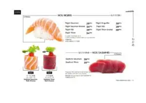 WAKAME sushi MENU restaurant asiatique 21