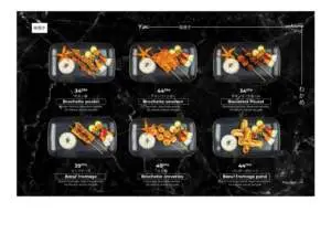 WAKAME sushi MENU restaurant asiatique 35
