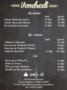Les menus · 6