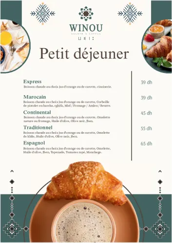 Menu de WINOU GELATO & COFFEE à Ville à vérifier — page 2