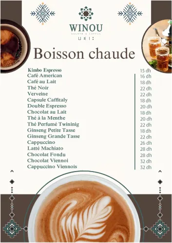 Menu de WINOU GELATO & COFFEE à Ville à vérifier — page 5