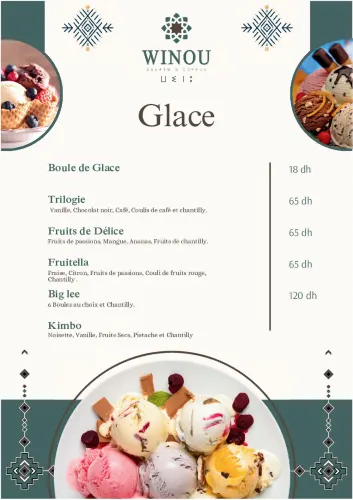 Menu de WINOU GELATO & COFFEE à Ville à vérifier — page 6