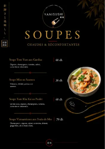 Menu de YANISUSHI à Benguerir — page 4
