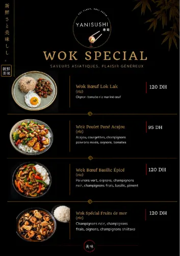 Menu de YANISUSHI à Benguerir — page 9