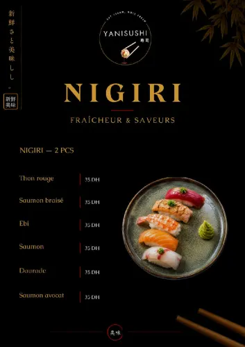 Menu de YANISUSHI à Benguerir — page 16