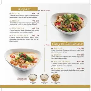 Les menus · 15