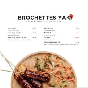 Menu Yoka Sushi 25