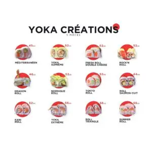 Menu Yoka Sushi 18