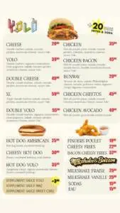 Menu Yolo Burgers  December 2023 131211-001400