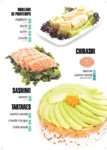 Menu Yoshi Sushi Casablanca December 2023 190422-895900