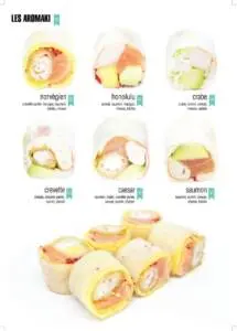 Menu Yoshi Sushi Casablanca December 2023 382123-847800