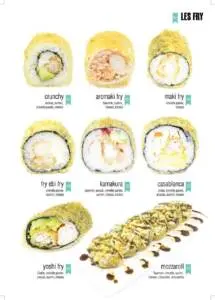 Menu Yoshi Sushi Casablanca December 2023 240422-261700