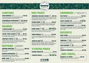 Menu Yummy and Healthy Casablanca December 2023 310111-901500