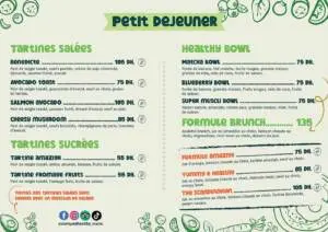 Menu Yummy and Healthy Casablanca December 2023 320111-190300