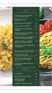 Menu Zafferano Marrakech December 2023 181110-859500