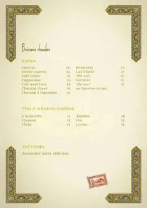 Zayyane Rabat Menu Restaurant 4