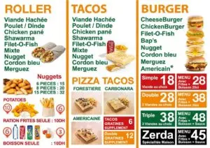 menu zerda sale 3
