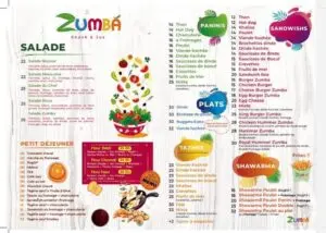 Zumba Menu2
