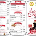 Addik Rabat Menu Restaurant 1