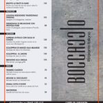 Boccaccio Casablanca Menu Restaurant 1